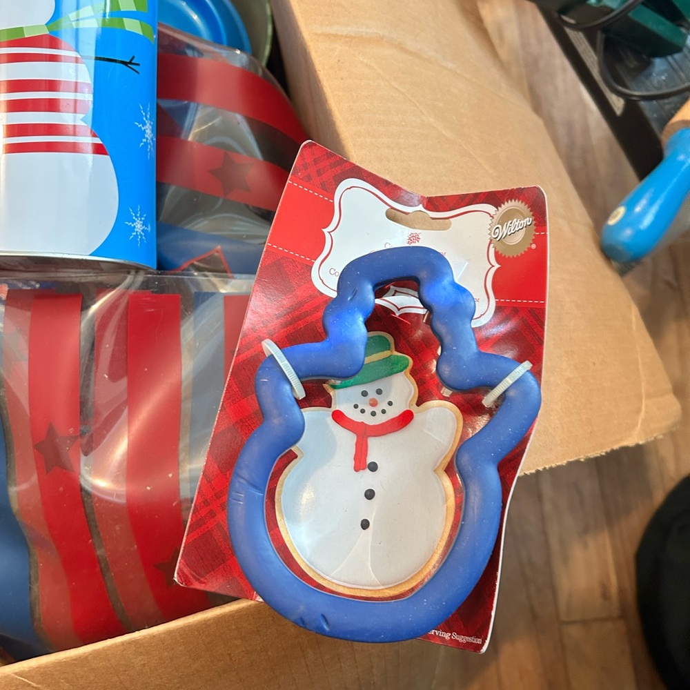Wilton Blue Snowman Cookie Cutter